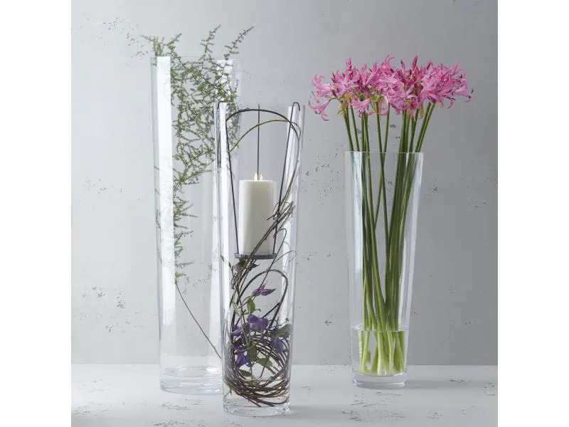 Leonardo Vase 50 cm Transparent