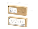 Partydeco Partyaccessoire Auto Dekoration Set 5-teilig, Braun/Weiss
