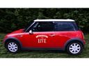 Partydeco Partyaccessoire Auto Sticker 33 x 45 cm, Weiss