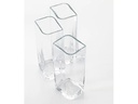 Leonardo Vase Lucca 30 cm Transparent