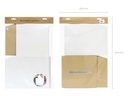 Partydeco Partyaccessoire Kartenbox Uni 24 x 24 x 24 cm, Weiss