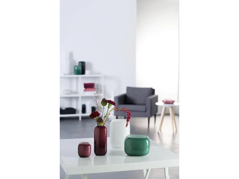 Leonardo Vase Milano, Weiss, 20 cm