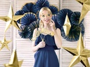 Partydeco Partyaccessoire Selfie Bilderrahmen Set 12-teilig, Gold