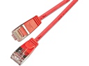 SLIM Slimpatchkabel  Cat 6, U/FTP, 5 m, Rot
