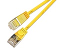 SLIM Slimpatchkabel  Cat 6, U/FTP, 7.5 m, Gelb