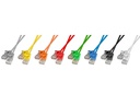 SLIM Slimpatchkabel  Cat 6, UTP, 0.15 m, Blau