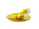 SLIM Slimpatchkabel  Cat 6, UTP, 0.15 m, Gelb