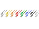SLIM Slimpatchkabel  Cat 6, UTP, 0.15 m, Grau