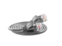 SLIM Slimpatchkabel  Cat 6, UTP, 0.15 m, Grau