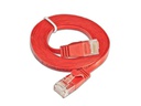 SLIM Slimpatchkabel  Cat 6, UTP, 0.15 m, Rot