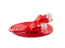 SLIM Slimpatchkabel  Cat 6, UTP, 0.15 m, Rot