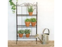 Esschert Design Blumentreppe aus Stahl, rechteckig