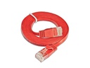 SLIM Slimpatchkabel  Cat 6, UTP, 0.25 m, Rot