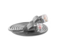 SLIM Slimpatchkabel  Cat 6, UTP, 0.5 m, Grau