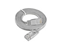 SLIM Slimpatchkabel  Cat 6, UTP, 0.5 m, Grau