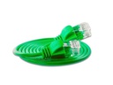 SLIM Slimpatchkabel  Cat 6, UTP, 0.5 m, Grün