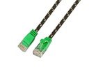 SLIM Slimpatchkabel  Cat 6, UTP, 0.5 m, Grün