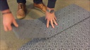 Bergo Bodenfliesen Abschlussecke zu UNIQUE Graphite, 4 Stück
