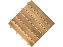 Florco Balkon-&amp; Terrassenplatten Akazie, 5 Latten 30 x 30, 5 Stk.