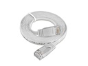 SLIM Slimpatchkabel  Cat 6, UTP, 0.5 m, Weiss