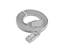 SLIM Slimpatchkabel  Cat 6, UTP, 0.75 m, Grau