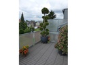 Florco Balkon-&amp; Terrassenplatten WPC anthrazit 30 x 30, 6 Stk.