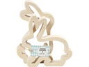Creativ Company Holzhase Hellbraun, 1 Paar