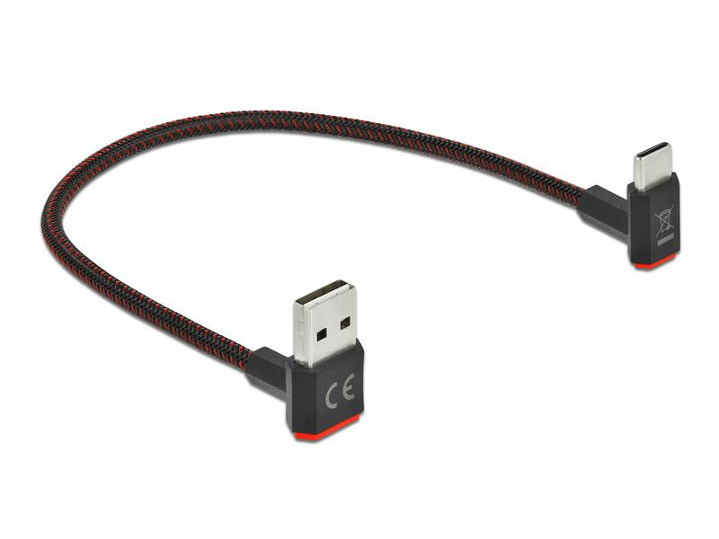 Delock USB 2.0-Kabel EASY USB USB A - USB C 0.2 m
