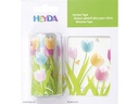 Heyda Fensterbild  Tulpen 1 Stück, Mehrfarbig