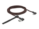 Delock USB 2.0-Kabel EASY USB, A-MicroB gewinkelt 2 m