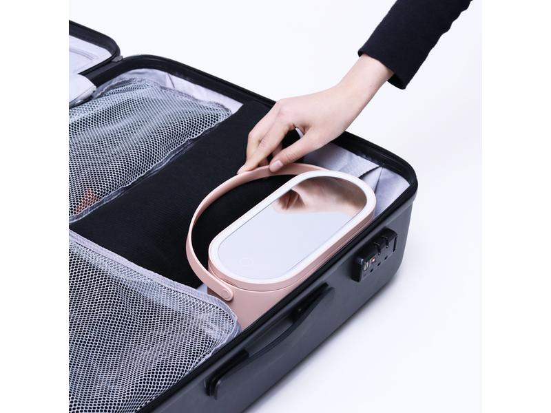 Ailoria Kosmetikspiegel Magnifique mit Beautycase, Rosa