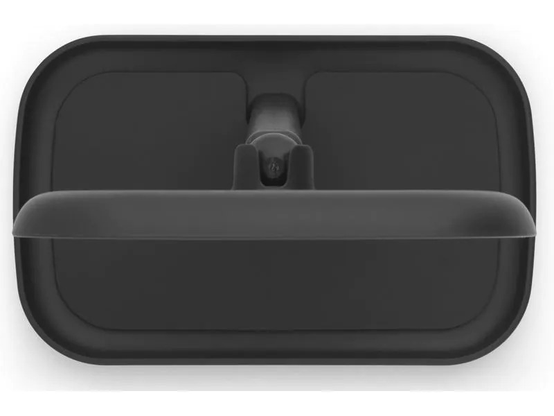 Brabantia Kosmetikspiegel mit Ablageschale, Schwarz