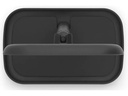 Brabantia Kosmetikspiegel mit Ablageschale, Schwarz