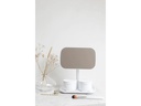 Brabantia Kosmetikspiegel mit Ablageschale, Weiss