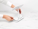 Brabantia Kosmetikspiegel mit Ablageschale, Weiss