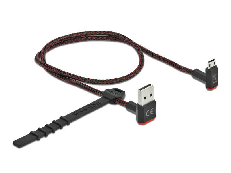 Delock USB 2.0-Kabel EASY-USB USB A - Micro-USB B 0.5 m