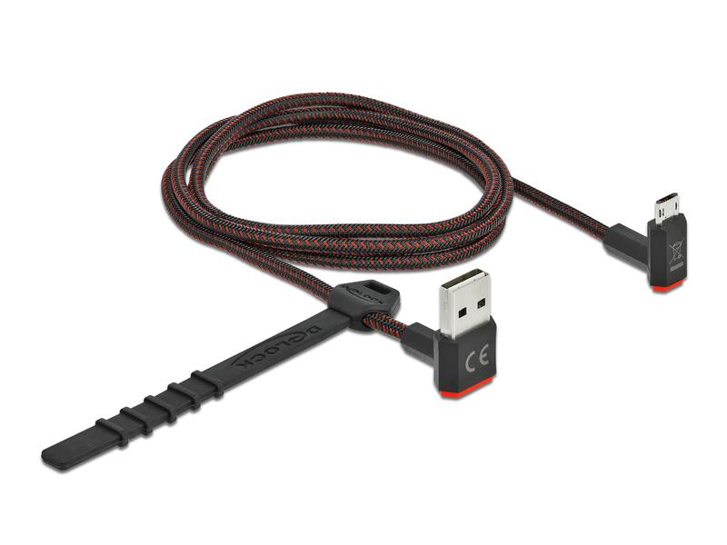 Delock USB 2.0-Kabel EASY-USB USB A - Micro-USB B 1 m
