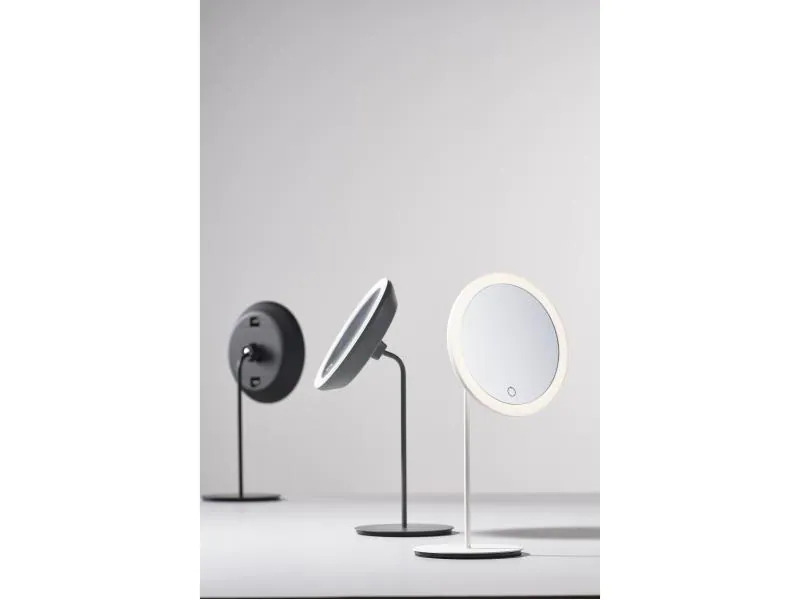 Zone Denmark Kosmetikspiegel Ø 18 cm Weiss