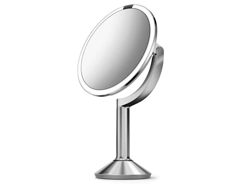 Simplehuman Kosmetikspiegel mit Sensor Trio Silber