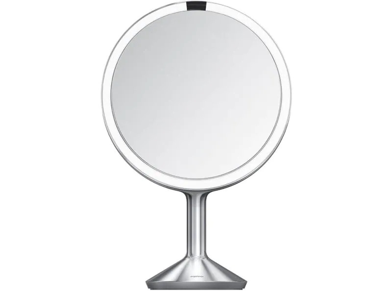 Simplehuman Kosmetikspiegel mit Sensor Trio max Silber