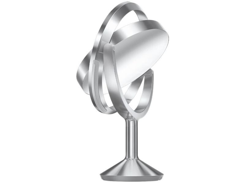 Simplehuman Kosmetikspiegel mit Sensor Trio max Silber