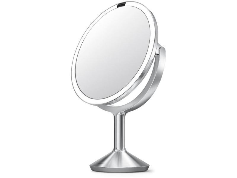 Simplehuman Kosmetikspiegel mit Sensor Trio max Silber