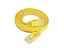 SLIM Slimpatchkabel  Cat 6, UTP, 1 m, Gelb