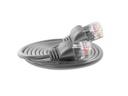 SLIM Slimpatchkabel  Cat 6, UTP, 1 m, Grau