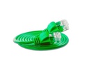 SLIM Slimpatchkabel  Cat 6, UTP, 1 m, Grün