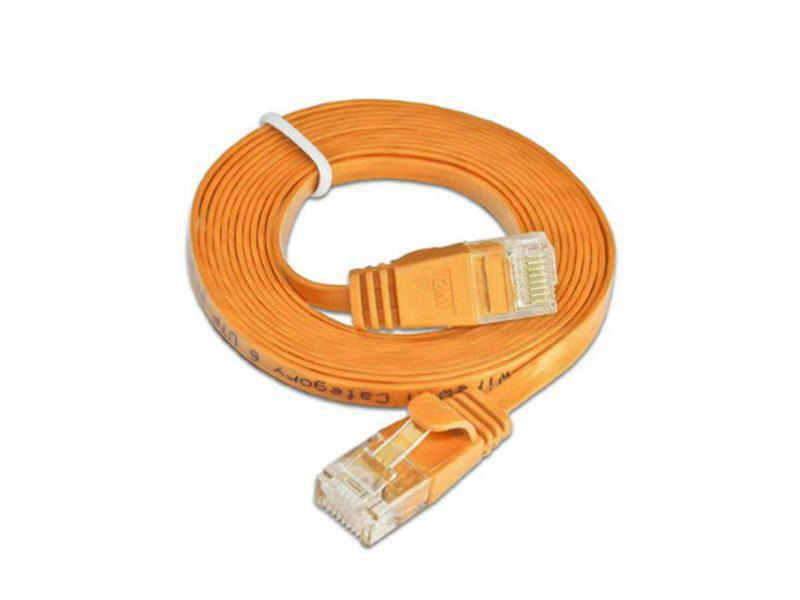SLIM Slimpatchkabel  Cat 6, UTP, 1 m, Orange