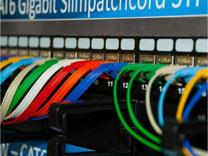 SLIM Slimpatchkabel  Cat 6, UTP, 1 m, Rot