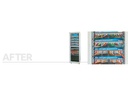 SLIM Slimpatchkabel  Cat 6, UTP, 1 m, Rot