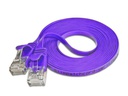 SLIM Slimpatchkabel  Cat 6, UTP, 1 m, Violett