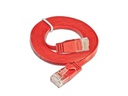 SLIM Slimpatchkabel  Cat 6, UTP, 1.5 m, Rot